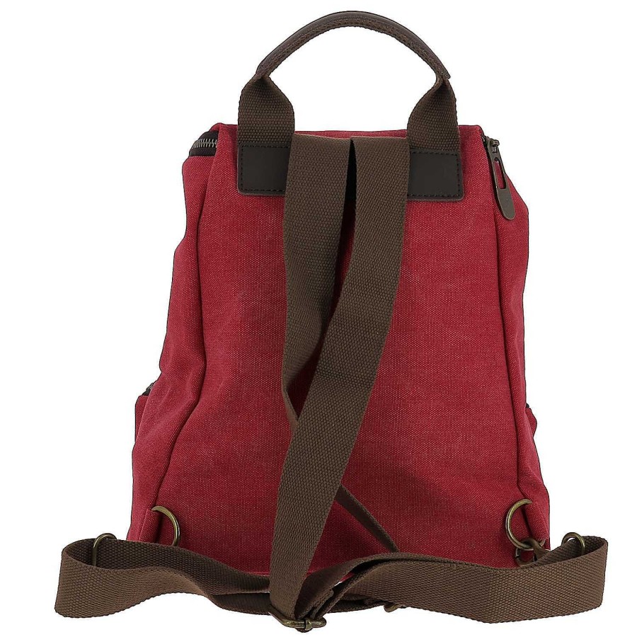 Bags Dupond Durand | Baroudeur Leather And Canvas Backpack