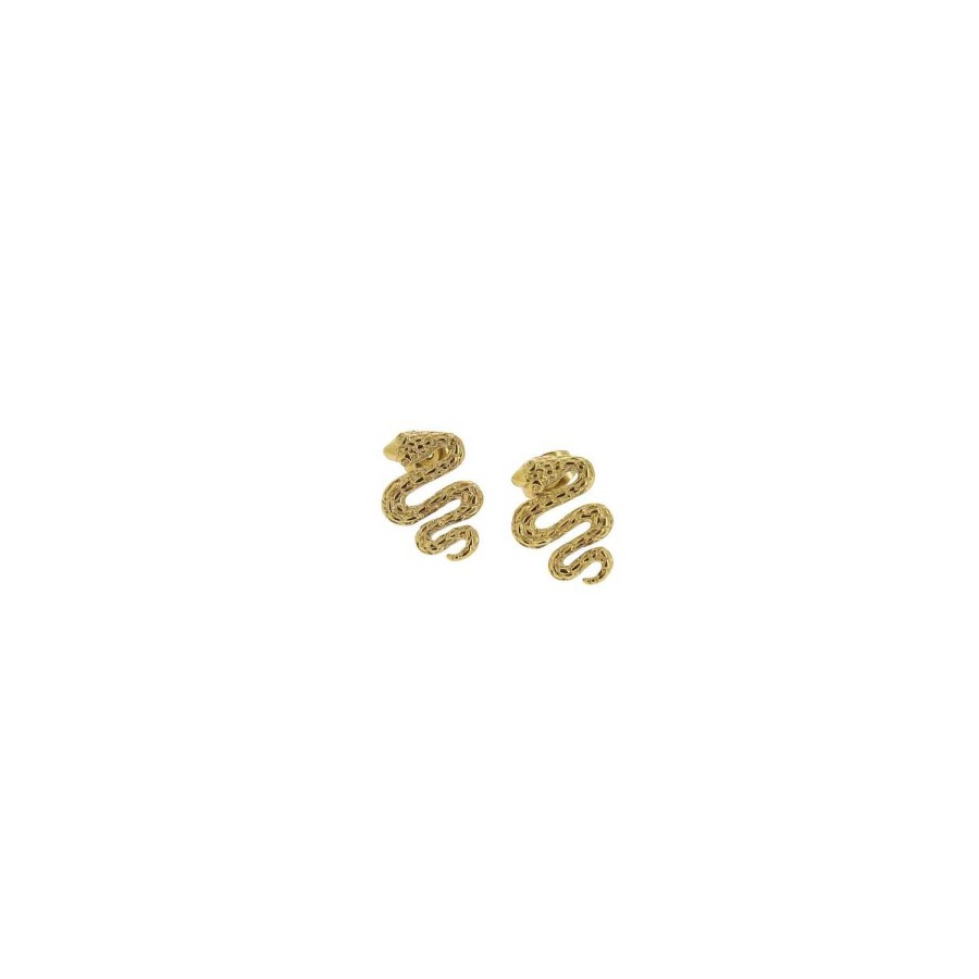 Jewelry Dupond Durand | Golden Earrings, Serpentar