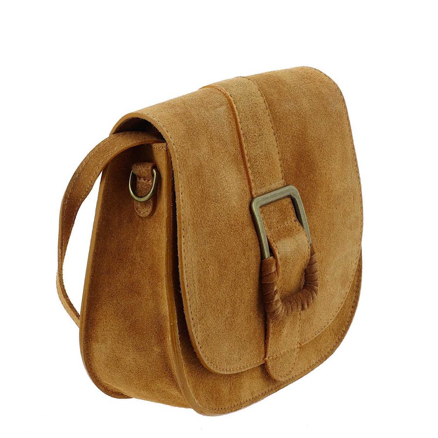 Bags Dupond Durand | Borea Suede Leather Shoulder Bag