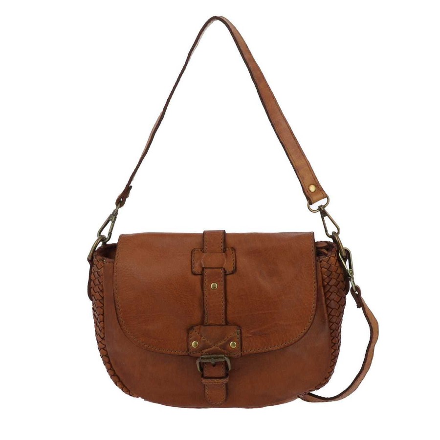 Bags Dupond Durand | Maghera Vintage Leather Shoulder Bag