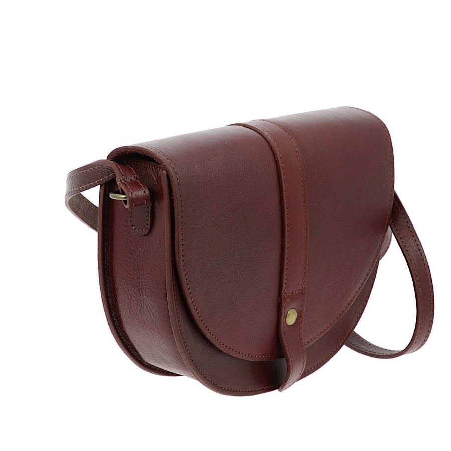 Bags Dupond Durand | Aurore Vintage Leather Shoulder Bag