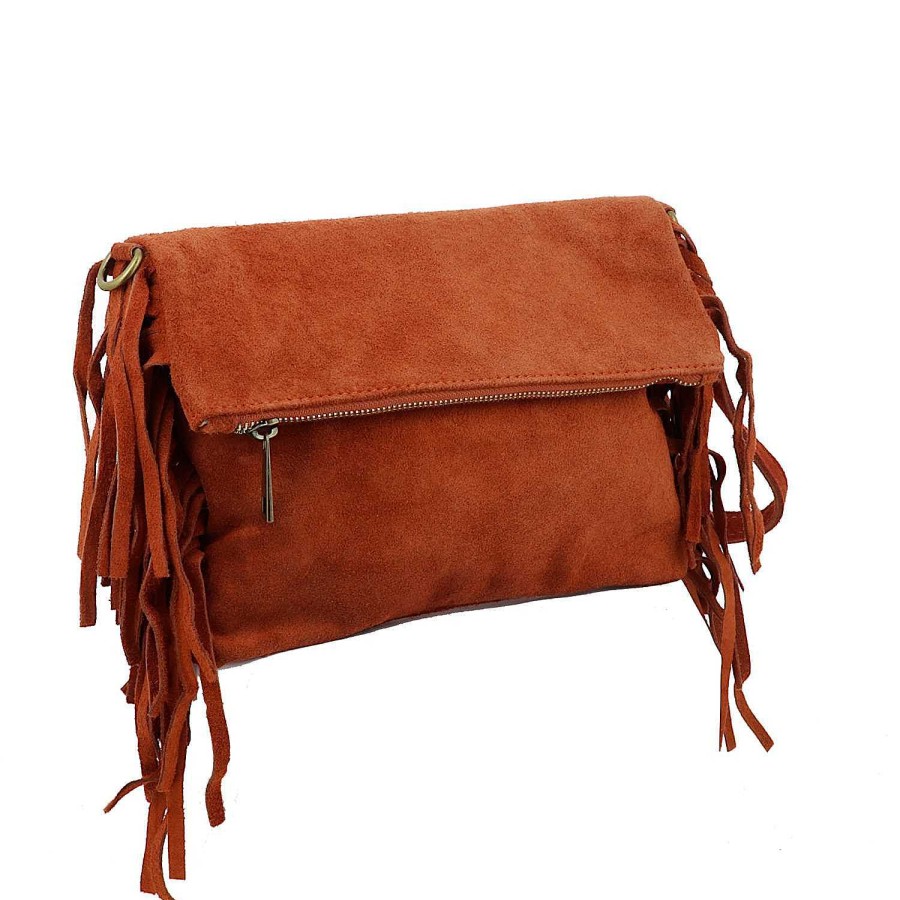 Bags Dupond Durand | Milo Suede Leather Fringed Bag