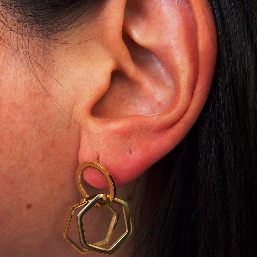 Jewelry Dupond Durand | Golden Earrings, Lexa