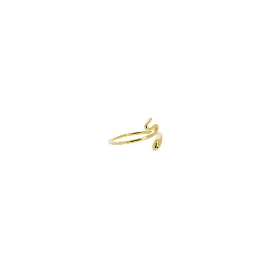 Jewelry Dupond Durand | Golden Ring, Little Snake