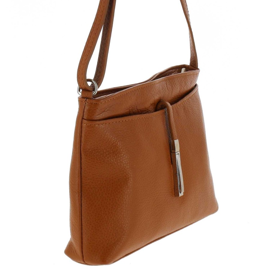 Bags Dupond Durand | Split Leather Crossbody Trotter Bag