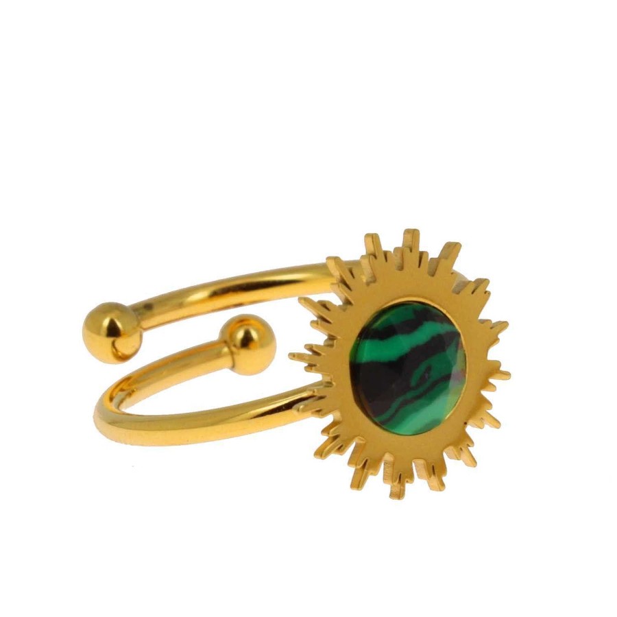 Jewelry Dupond Durand | Golden Ring, Jade