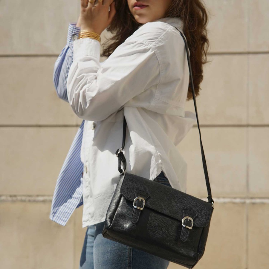 Bags Dupond Durand | Comodoro Leather Satchel Bag