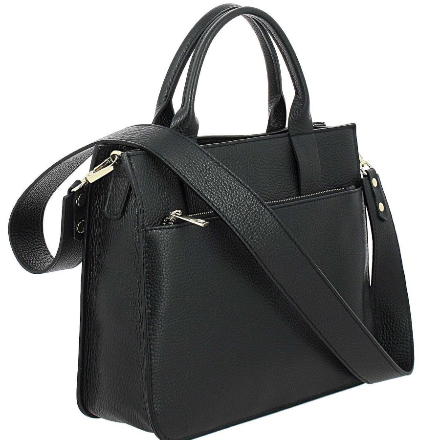 Bags Dupond Durand | Thurle Leather Crossbody Handbag, Black