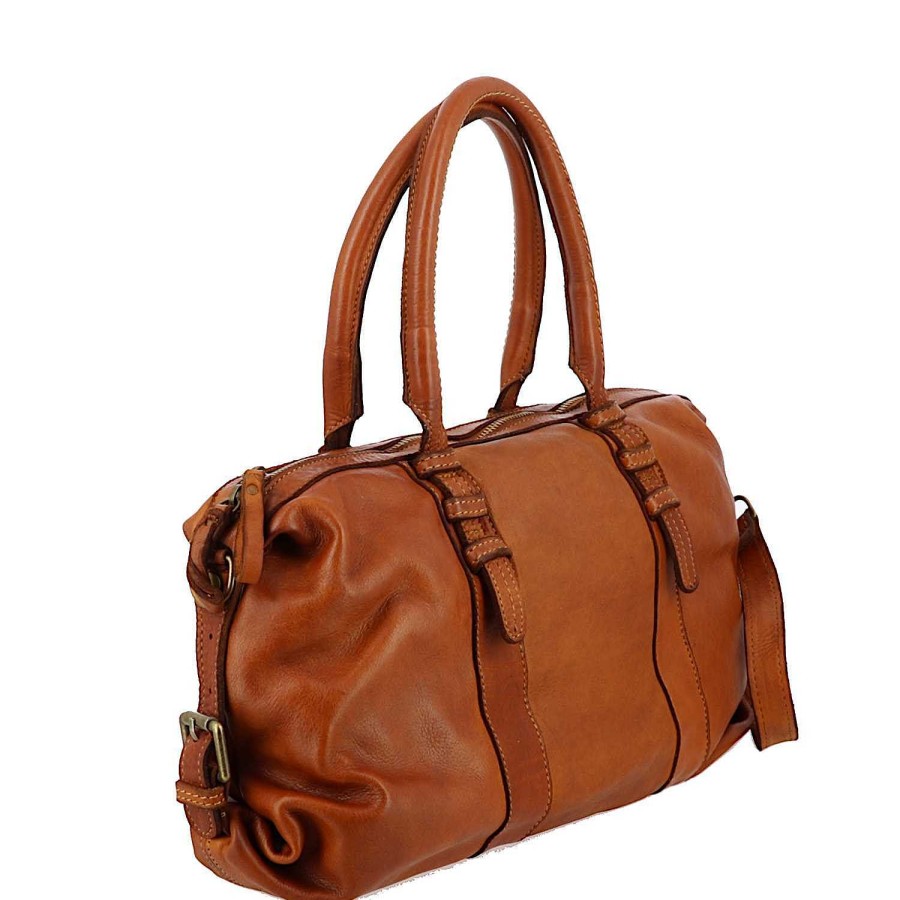 Bags Dupond Durand | Nova Vintage Leather Bowling Bag