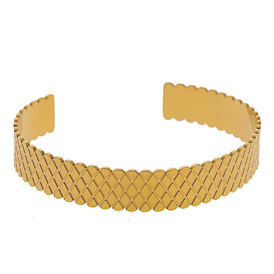 Jewelry Dupond Durand | Enora Bangle Bracelet, Gold