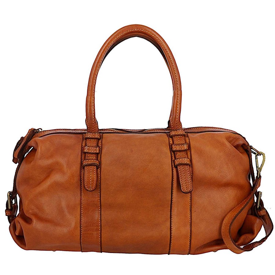 Bags Dupond Durand | Nova Vintage Leather Bowling Bag