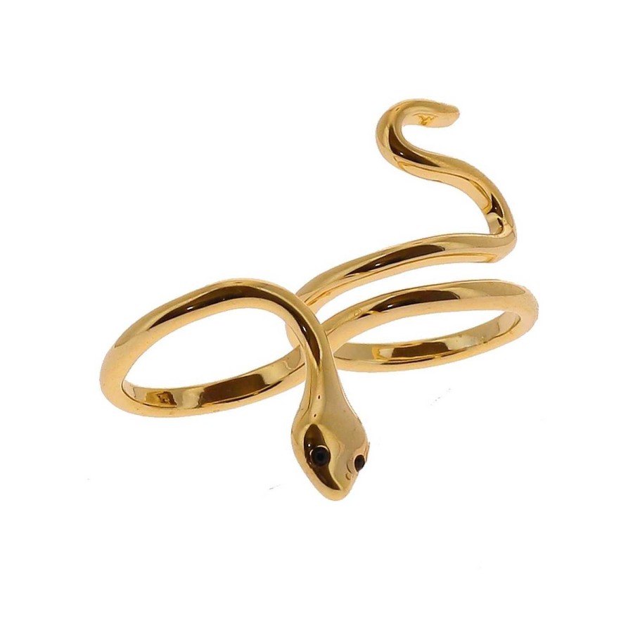 Jewelry Dupond Durand | Double Serpent Ring, Gold